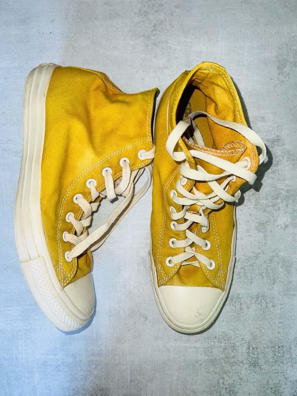 Converse Chuck Taylor All Star Sunflower Yellow High Top Sneakers